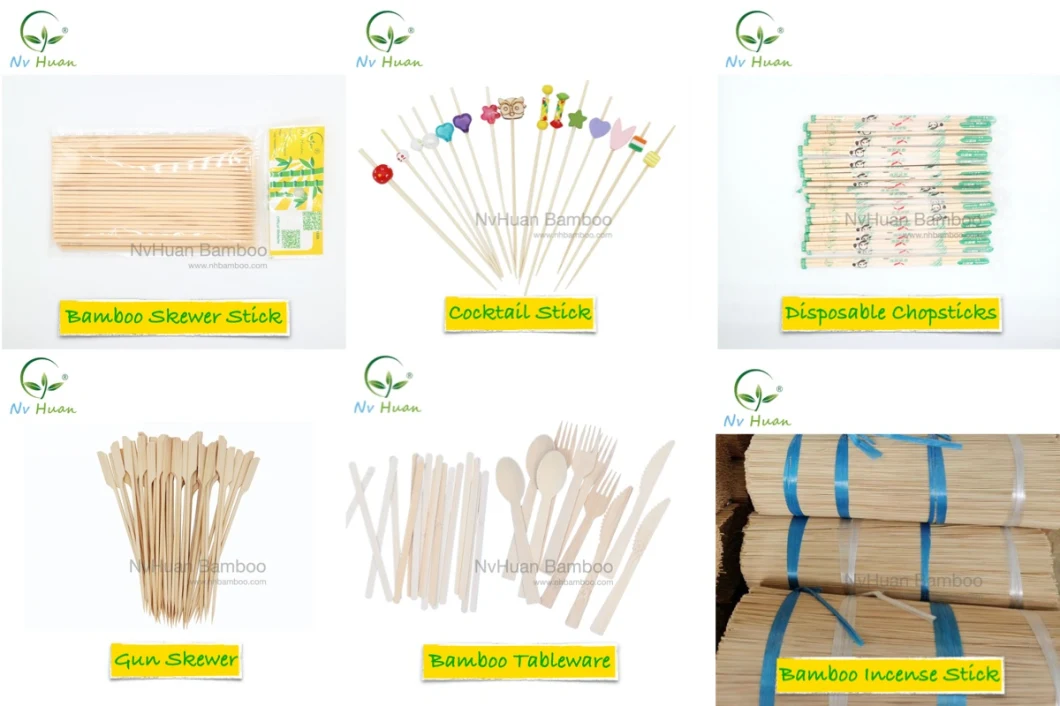 Individual Plastic Wrap Bamboo Toothpick