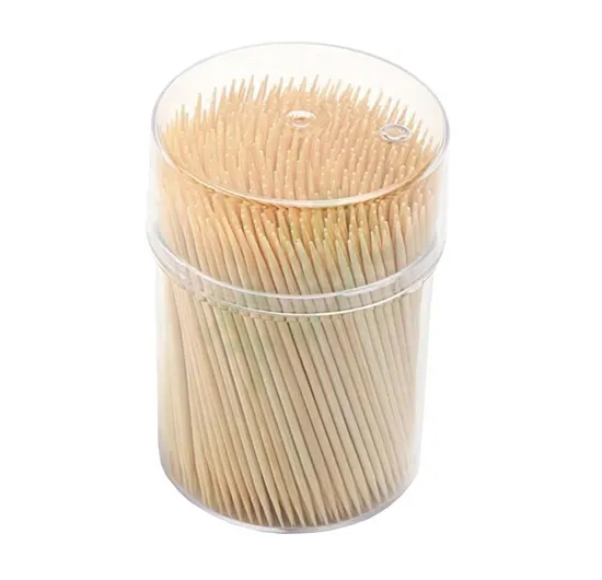 Natural Tooth Picks Good Quality Double Sided Bamboo Toothpicks